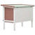 Outdoor Rabbit Hutch 1 Layer Brown Wood A949-170829