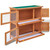 Outdoor Rabbit Hutch Small Pet Cage 4 Door Wood A949-273759