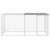 Chicken Cage with Roof Light Gray 79.9"x38.6"x35.4" Galvanized Steel A949-3189044