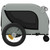 Pet Bike Trailer Gray and Black Oxford Fabric and Iron A949-94014