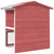 Outdoor Rabbit Hutch 3 Doors Red Wood A949-170839