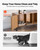 Cat Litter Box Enclosure Furniture, 47.2 in Hidden Litter Box Cabinet with Scratch Pad & Storage, W E415-JSJJMSPWQ472XUOZP001V0