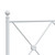  Metal Bed Frame without Mattress with Headboard White 39.4"x78.7 A949-376546