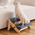 Wood Pet Stairs, 2-Step Dog Stairs for Beds, Sofa & Cars, 110lbs Load Capacity, Floded Flat Design, E415-LTSFZDGLTKFPL92A7001V0