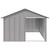 Dog House Gray 45.9"x60.2"x32.1" Galvanized Steel A949-171543