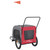 Pet Bike Trailer Red and Gray Oxford Fabric and Iron A949-93859