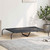 Elevated Dog Bed Black 51.2"x31.5"x7.9" Textilene and Steel A949-42000836