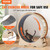 Wooden Cat Exercise Wheel, 43.3" Large Cat Treadmill Wheel for Indoor Cats, Cat Running Wheel with  E415-MZMPBJYMSMDBOHXZ2V0