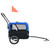 2-in-1 Pet Bike Trailer & Jogging Stroller Gray and Blue A949-91763