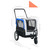 2-in-1 Pet Bike Trailer & Jogging Stroller Gray and Blue A949-91763