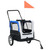 2-in-1 Pet Bike Trailer & Jogging Stroller Gray and Blue A949-91763