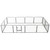 Dog Playpen 12 Panels Steel 31.5"x23.6" Black A949-170573