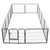 Dog Playpen 12 Panels Steel 31.5"x23.6" Black A949-170573