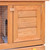 Outdoor Rabbit Hutch Small Pet Cage 1 Door Wood A949-273758