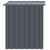 Dog House with Roof Anthracite 43.3x40.6x42.9" Galvanised Steel A949-172355