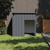Dog House with Roof Anthracite 43.3x40.6x42.9" Galvanised Steel A949-172355