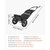 Bike Cargo Trailer 60 lbs Load 3-in-1 Bicycle Wagon Cart Folding, Backpack/Trailer/Pushcart Mode wi E415-CGKZXCHYTCHJQV7CF001V0