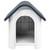 Dog House Grey 23.2x29.5x26.0" Polypropylene A949-152226
