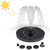 Solar Powered Birdbath to Water Fountain Kit with 4 Nozzle Heads Q280-BPSBFH2299145837