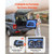 Dog Bike Trailer, Supports up to 88 lbs, Pet Cart Bicycle Carrier for Small & Large Dogs, Easy Fold E415-TCSCWZXCTC88AW1LH001V0