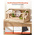 Wooden Hamster Cage 39.4"x20.5"x19.9" 270?° Viewing Hamster Habitat, Chewproof Acrylic Small Animal E415-MZCSLYMSFDD38MUPV001V0