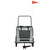 Pet Bike Trailer Black and Gray Oxford Fabric and Iron A949-93853