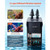 264GPH Canister Filter, 2-Stage External Aquarium Filter with Powerful Pump, Quite Water Circulatio E415-SZXGLQ1000LHU7EDO001V1