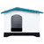 Dog House Blue 35.6"x26.8"x26" Polypropylene A949-152229