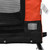 Pet Bike Trailer Orange and Black Oxford Fabric and Iron A949-94019