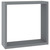  Wall Cube Shelves 3 pcs Gray MDF A949-323951