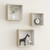  Wall Cube Shelves 3 pcs White and Sonoma Oak A949-326720