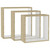  Wall Cube Shelves 3 pcs White and Sonoma Oak A949-326720