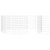 Free Range Animal Enclosure 12-Panel 21.3"x31.5" Galvanized Iron A949-171580