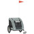 Pet Bike Trailer Gray Oxford Fabric and Iron A949-93965