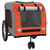Pet Bike Trailer Orange and Gray Oxford Fabric and Iron A949-93851