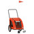 Pet Bike Trailer Orange and Gray Oxford Fabric and Iron A949-93984