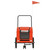 Pet Bike Trailer Orange and Gray Oxford Fabric and Iron A949-93984