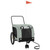Pet Bike Trailer Gray and Black Oxford Fabric and Iron A949-94028