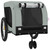 Pet Bike Trailer Gray and Black Oxford Fabric and Iron A949-94028