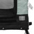 Pet Bike Trailer Gray and Black Oxford Fabric and Iron A949-94028