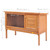 Outdoor Rabbit Hutch Small Animal House Pet Cage 1 Layer Wood A949-170157