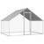 Outdoor Chicken Cage 9'x6.6'x6.3'Galvanized Steel A949-170788