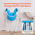 Portable Dog Bathtub, Elevated & Foldable Space-saving Pet Shower Station with Quick Drainage, Bath E415-GJRQCWYGQLSKDSN88V0