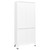  Industrial Bookshelf White 31.5"x12.6"x70.9" Steel A949-339632