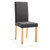  Dining Chairs 4 pcs Dark Gray Fabric A949-249217