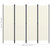  4-Panel Room Divider White 78.7"x70.9 A949-320719