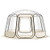 Pop up Bubble Tent, 12 x 11.1 ft Waterproof & UV-Resistant, Clear Camping Tent Shelter, Outdoor Gar E415-JGZ12111FT00M3C9I001V0