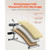 Sit Up Bench, Curved Decline Ab Bench with Reverse Crunch Handle, with 6 Adjustable Height Setting, E415-YWZBZK000000VTFUN001V0
