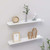  Wall Shelves 2 pcs High Gloss White 23.6"x3.5"x1.2 A949-326649