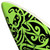 Inflatable Stand Up Paddleboard Set 120.1"x29.9"x5.9" Green A949-92740